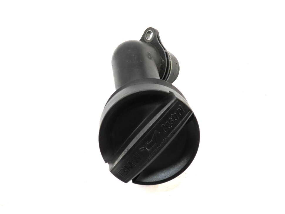 2012 BMW X5 (E70) 4.4L TURBO N63 ENGINE OIL FILLER NECK w/ CAP 11127507224