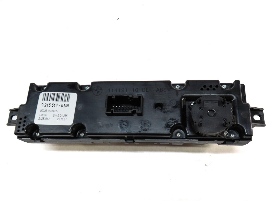 Thumbnail 4: 2007-2013 BMW X5 (E70) REAR HEATER A/C CLIMATE TEMPERATURE CONTROL PANEL