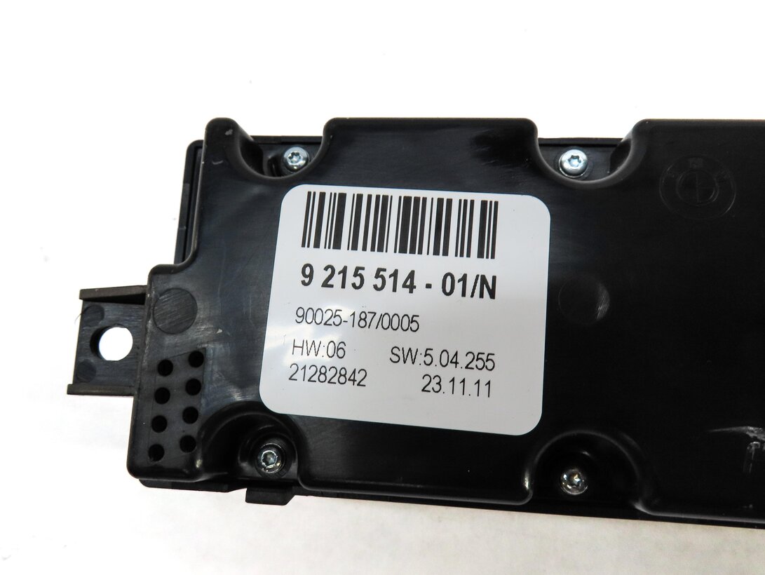 Thumbnail 5: 2007-2013 BMW X5 (E70) REAR HEATER A/C CLIMATE TEMPERATURE CONTROL PANEL