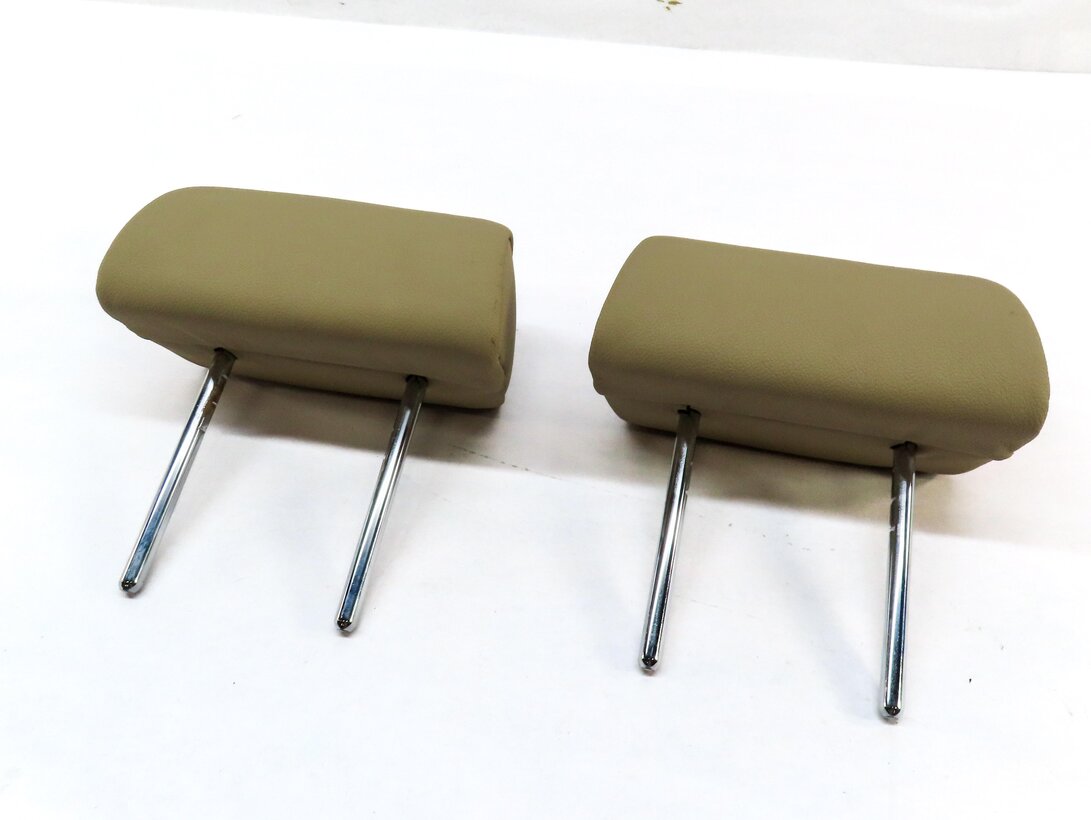 Thumbnail 2: 09-13 BMW X5 (E70) REAR LEFT & RIGHT SEAT HEADREST (BEIGE NEVADA LEATHER LVB4)