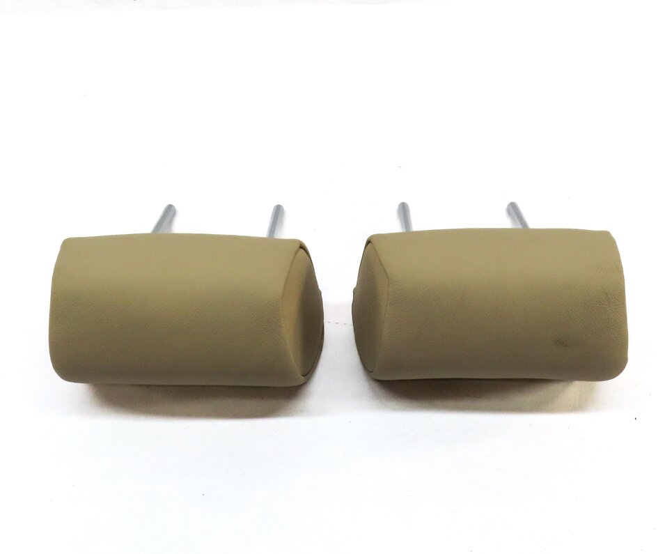 Thumbnail 6: 09-13 BMW X5 (E70) REAR LEFT & RIGHT SEAT HEADREST (BEIGE NEVADA LEATHER LVB4)