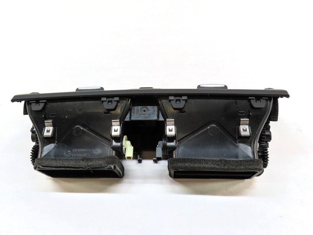 Thumbnail 3: 2012 BMW X5 E70 FRONT CENTER DASH HVAC A/C HEATER AIR VENT w/ LOCK SWITCH HAZARD