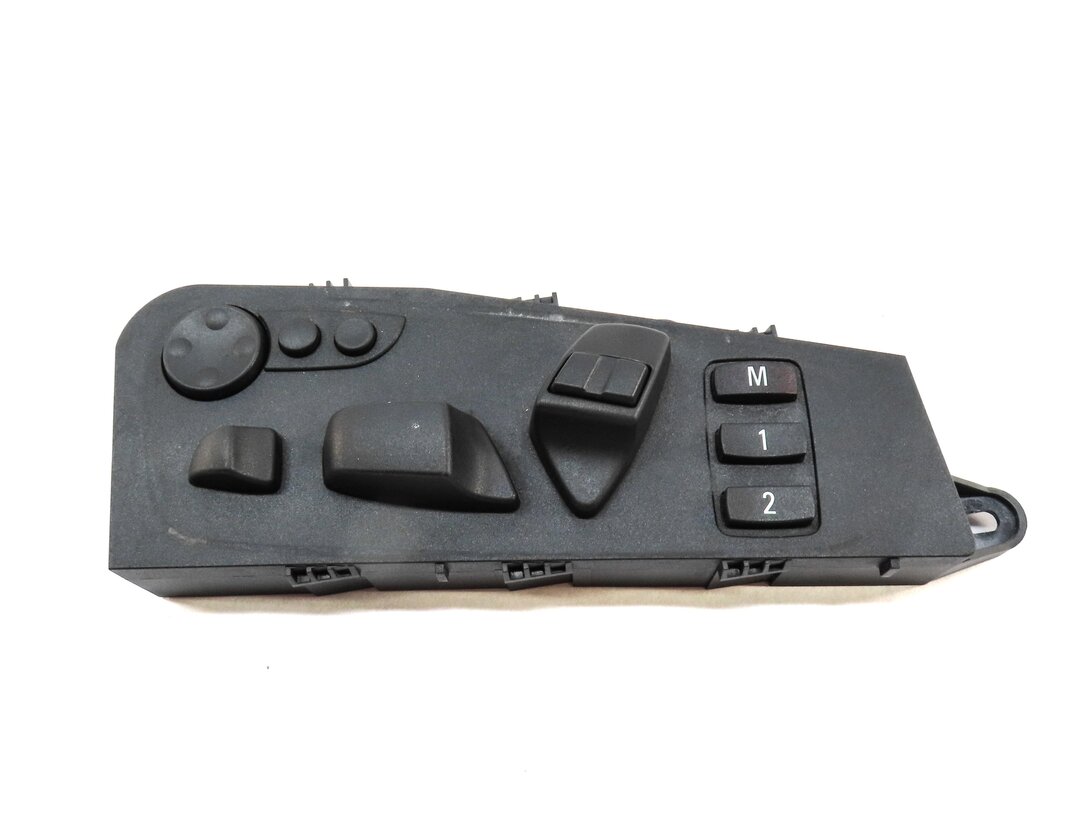 Thumbnail 2: 2012 BMW X5 (E70) FRONT LEFT DRIVER SEAT MEMORY ADJUST ADJUSTMENT SWITCH (BLACK)