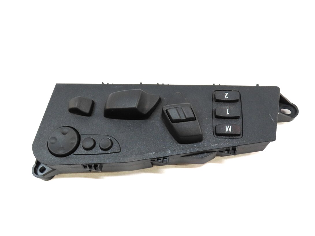 Thumbnail 3: 2012 BMW X5 (E70) FRONT RIGHT PASSENGER MEMORY SEAT ADJUSTMENT SWITCH (BLACK)