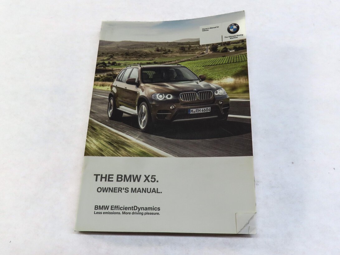 Thumbnail 7: 2012 BMW X5 (E70) OWNERS MANUAL BOOKLET SET 5 w/ CARRYING CASE