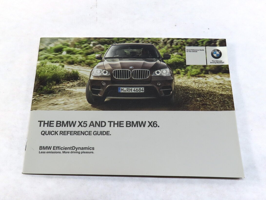Thumbnail 8: 2012 BMW X5 (E70) OWNERS MANUAL BOOKLET SET 5 w/ CARRYING CASE