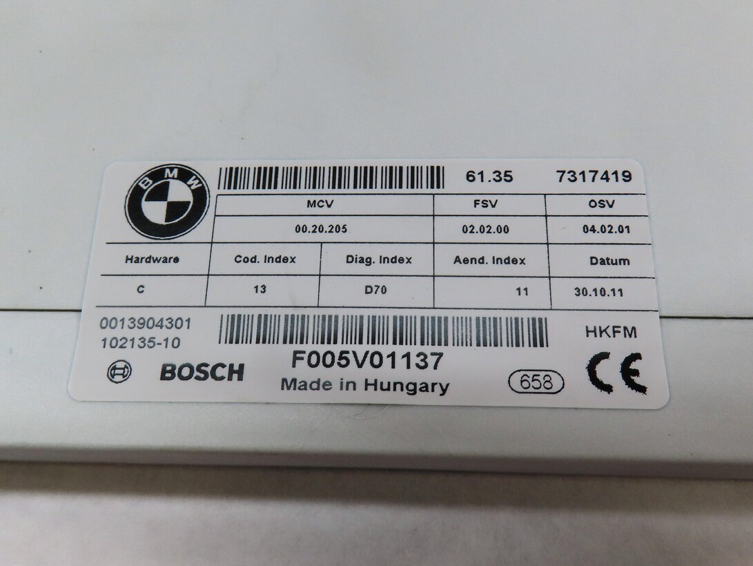 Thumbnail 3: 2012 BMW X5 (E70) REAR HATCH TRUNK LIFTGATE GATE LIFT OPEN CLOSE CONTROL MODULE