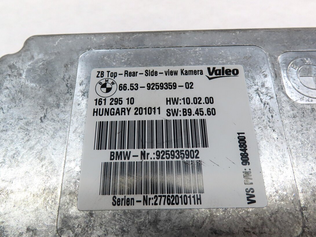 Thumbnail 3: 2012 BMW X5 (E70) REARVIEW & SURROUND VIEW CAMERA CONTROL MODULE 66539259359