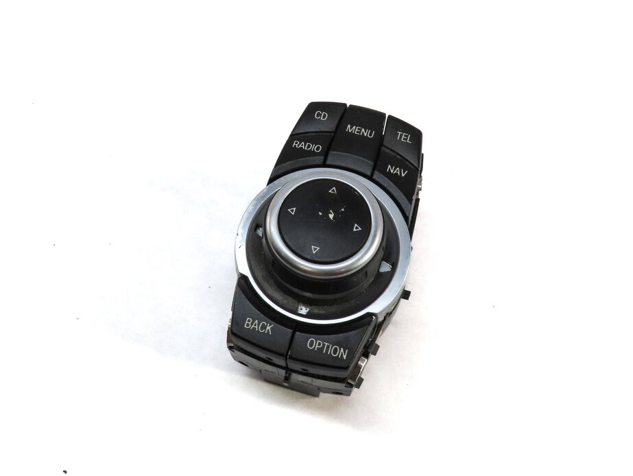 Thumbnail 1: 2012 BMW X5 E70 RADIO MEDIA NAVIGATION PHONE I-DRIVE CONTROL KNOB 4 PIN 92493438