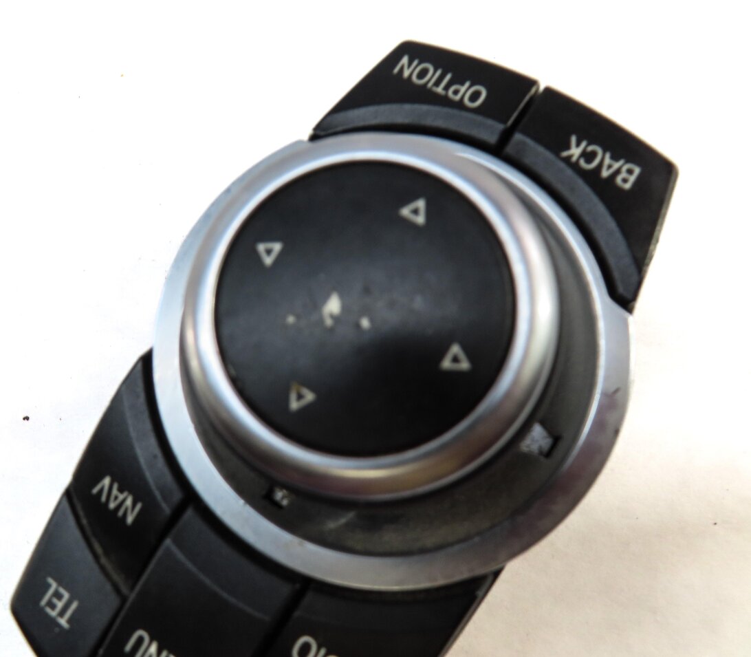 Thumbnail 7: 2012 BMW X5 E70 RADIO MEDIA NAVIGATION PHONE I-DRIVE CONTROL KNOB 4 PIN 92493438