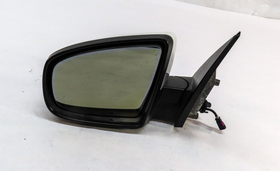 Thumbnail 3: 2010-2013 BMW X5 (E70) LEFT P-FOLD AUTODIM CAMERA HEATED DOOR MIRROR (WHITE)