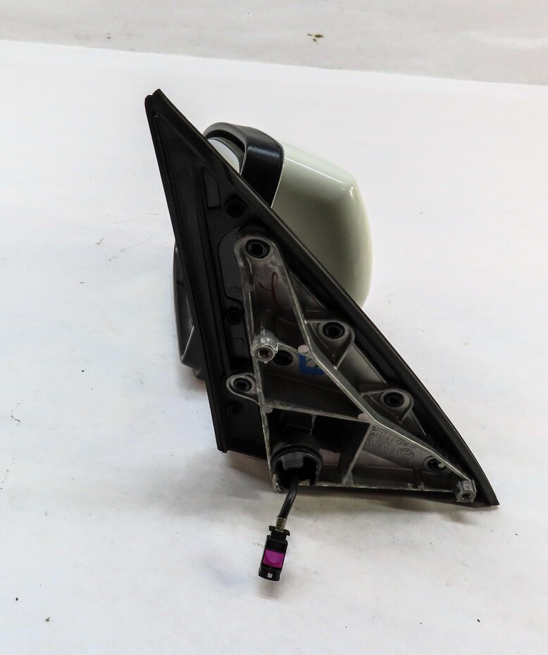 Thumbnail 4: 2010-2013 BMW X5 (E70) LEFT P-FOLD AUTODIM CAMERA HEATED DOOR MIRROR (WHITE)