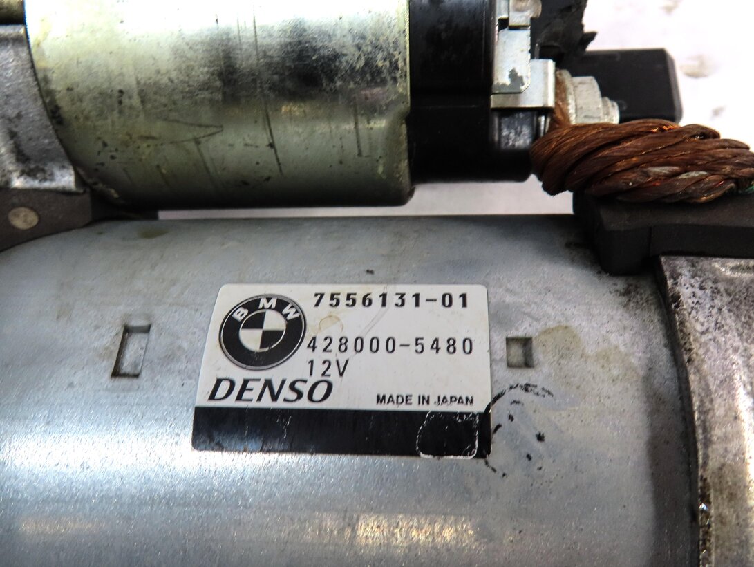 Thumbnail 6: 09-14 BMW 550i 650i 750i B7 X5 X6 (F10 F01 E70 E71) 4.4 TWIN TURBO STARTER MOTOR