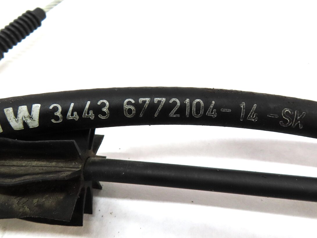 Thumbnail 7: 2012 BMW X5 (E70) EMERGENCY HILL PARKING E-BRAKE ACTUATOR w/ CABLES 34436850289