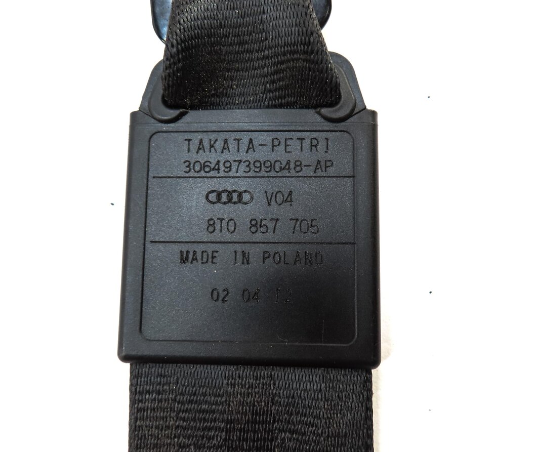 Thumbnail 5: 2008-2017 AUDI A5 S5 (B8 8T) COUPE LEFT FRONT DRIVER SEATBELT RETRACTOR (BLACK)