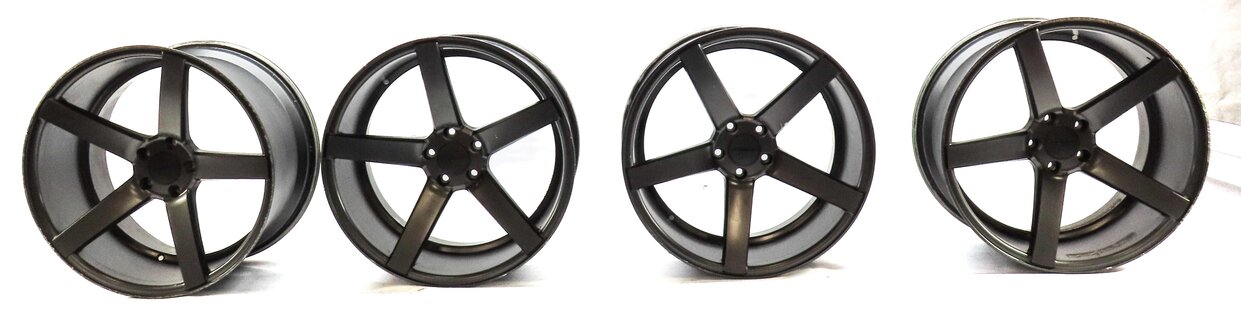 VOSSEN 20" 20x10.5 CV3R CONCAVE GRAPHITE 5x112 30mm ALUMINUM WHEEL RIM SET (AWD)