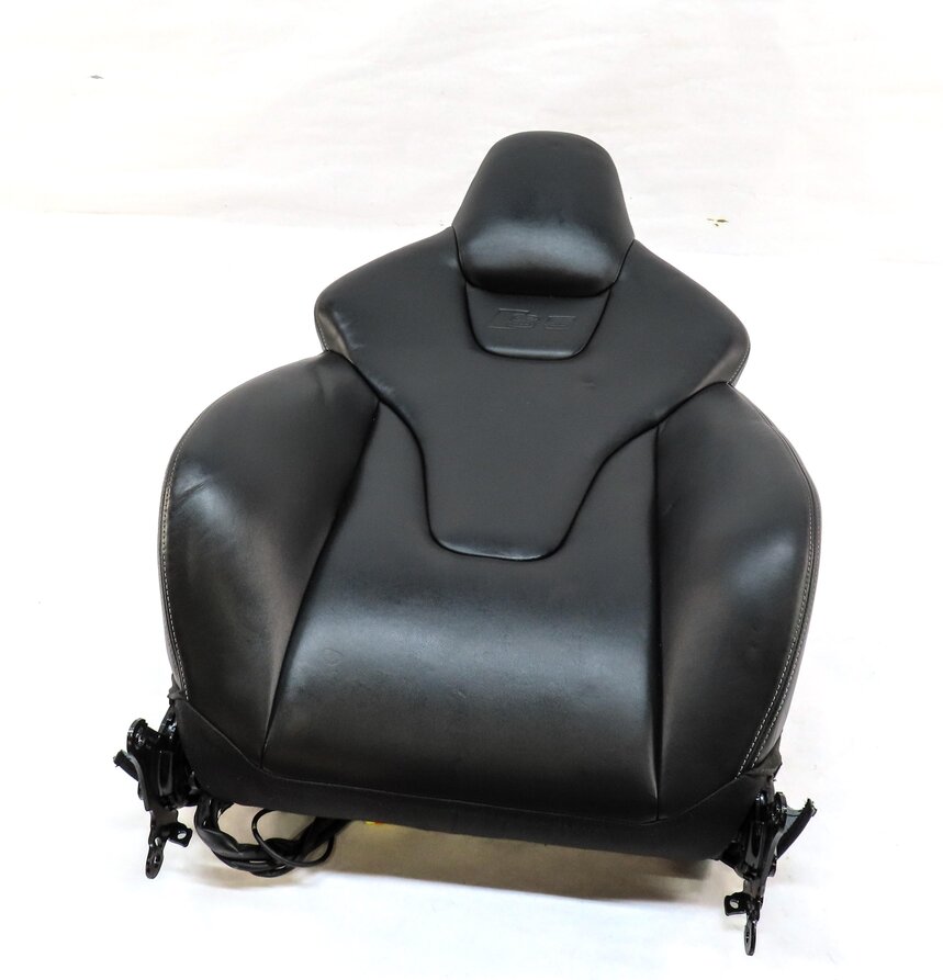 Thumbnail 2: 2013 AUDI S5 (B8 8T) FRONT RIGHT UPPER TOP HEATED SPORT SEAT CUSHION (BLACK)