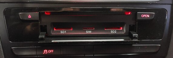Thumbnail 2: 2013 AUDI S5 (B8 8T) RADIO STEREO MMI CD DVD SD READER MMI MULTIMEDIA PLAYER