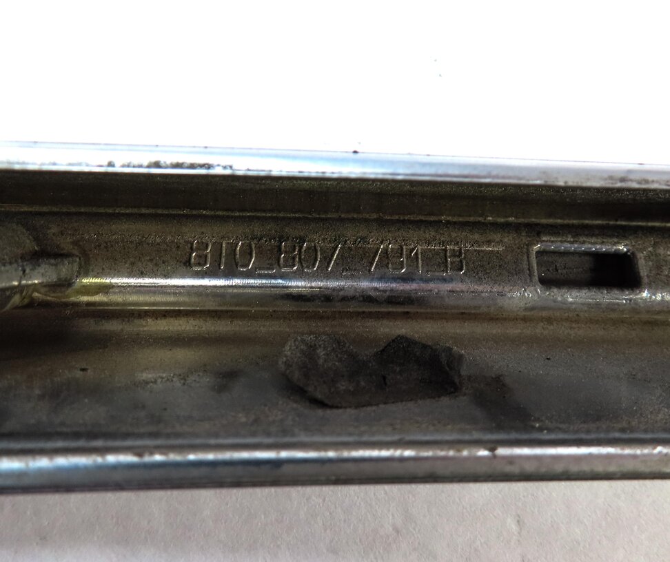 Thumbnail 5: 2013 AUDI S5 (B8 8T) REAR BUMPER LOWER VALANCE TRIM MOULDING TRIM