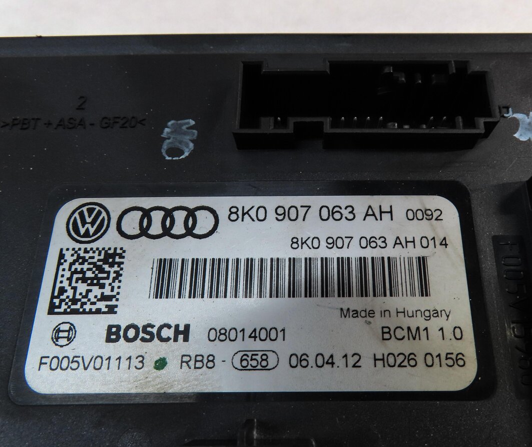 Thumbnail 12: 2013 AUDI S5 (B8 8T) 3.0L CGXC ENGINE ECM BCM GATEWAY IMMOBILIZER MODULE KEY SET