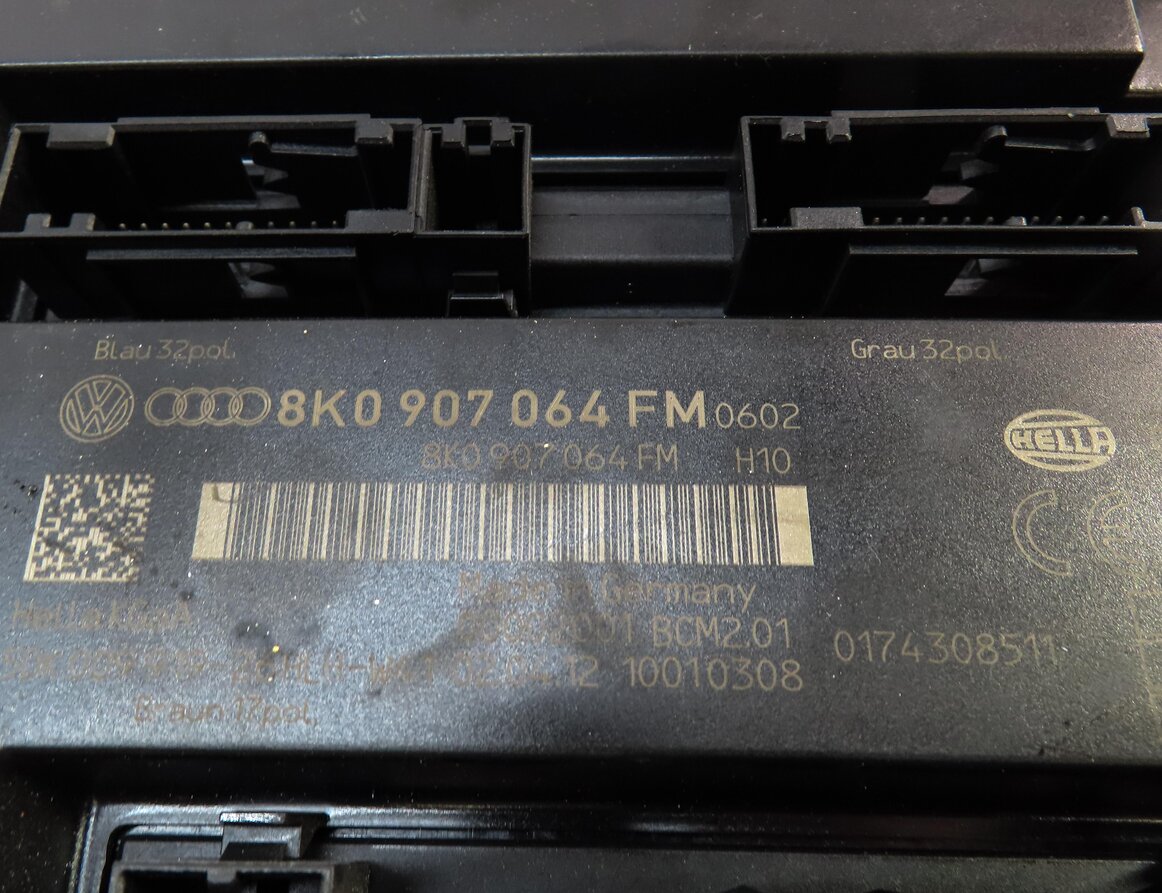 Thumbnail 16: 2013 AUDI S5 (B8 8T) 3.0L CGXC ENGINE ECM BCM GATEWAY IMMOBILIZER MODULE KEY SET