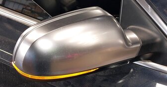 Thumbnail 2: 09-14 AUDI A5 S5 (B8 8T) COUPE - RIGHT HEATED MEM AUTODIM DOOR MIRROR (ALUMINUM)