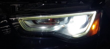 Thumbnail 2: 13-17 AUDI A5 S5 (B8 8T) LEFT DRIVER XENON HID HEADLIGHT LIGHT LAMP (NON AFS)