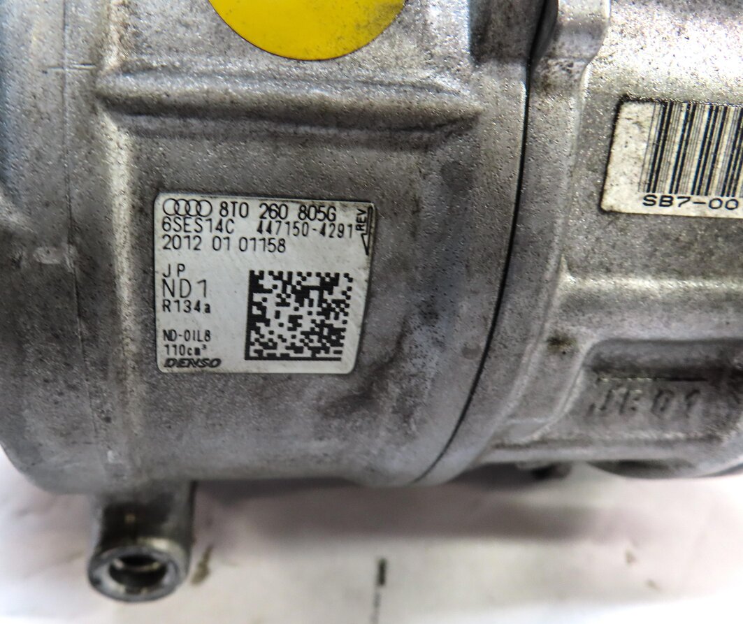 Thumbnail 6: 13-17 AUDI S4 S5 SQ5 Q5 (B8 8T 8R) 3.0L - A/C AIR CONDITIONING COMPRESSOR PUMP
