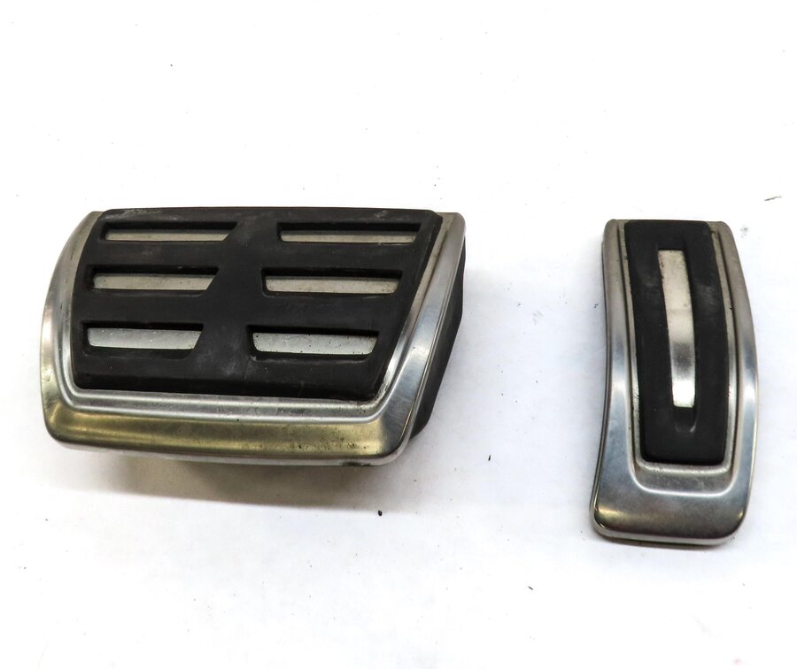 Thumbnail 2: 2013 AUDI S5 (B8 8T) GAS PEDAL BRAKE PEDAL TRIM COVER SET