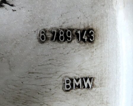 Thumbnail 4: 2012-2015 BMW X1 (E84) 18x8 5-SPOKE ALUMINUM ALLOY (SOLID Y-SPOKE) WHEEL RIM