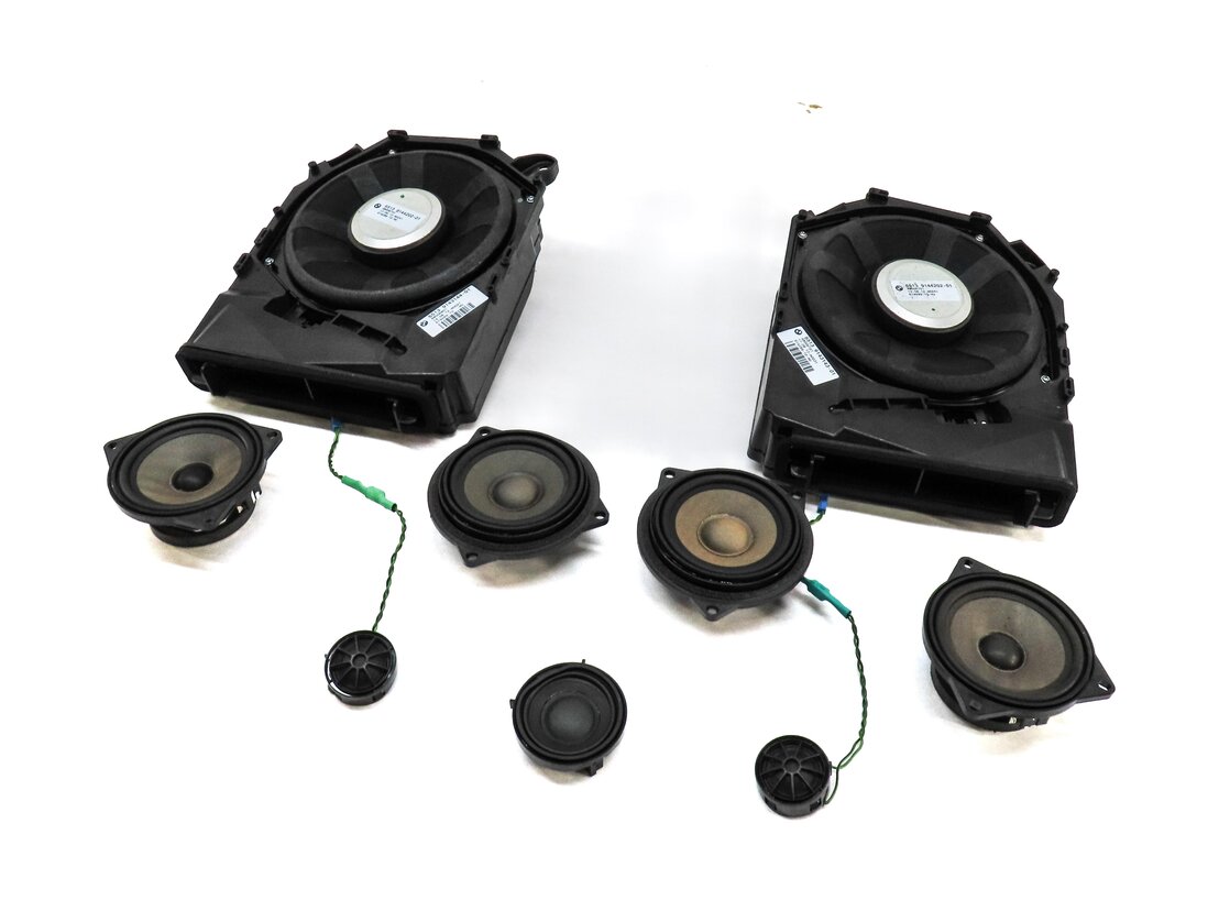 2013 BMW X1 (E84) RADIO STEREO SUB SUBWOOFER TWEETER SPEAKER SET