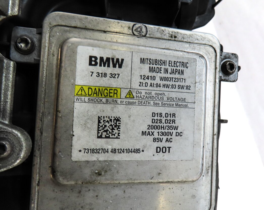 Thumbnail 5: 2013-2015 BMW X1 (E84) RIGHT PASSENGER XENON HID ADAPTIVE HEADLIGHT LIGHT LAMP