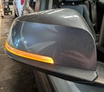 Thumbnail 2: 13-15 BMW X1 (E84) RIGHT PASSENGER P-FOLD AUTODIM MEMORY DOOR MIRROR (GRAY B39)