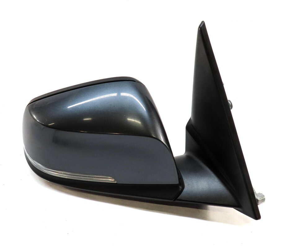 Thumbnail 5: 13-15 BMW X1 (E84) RIGHT PASSENGER P-FOLD AUTODIM MEMORY DOOR MIRROR (GRAY B39)