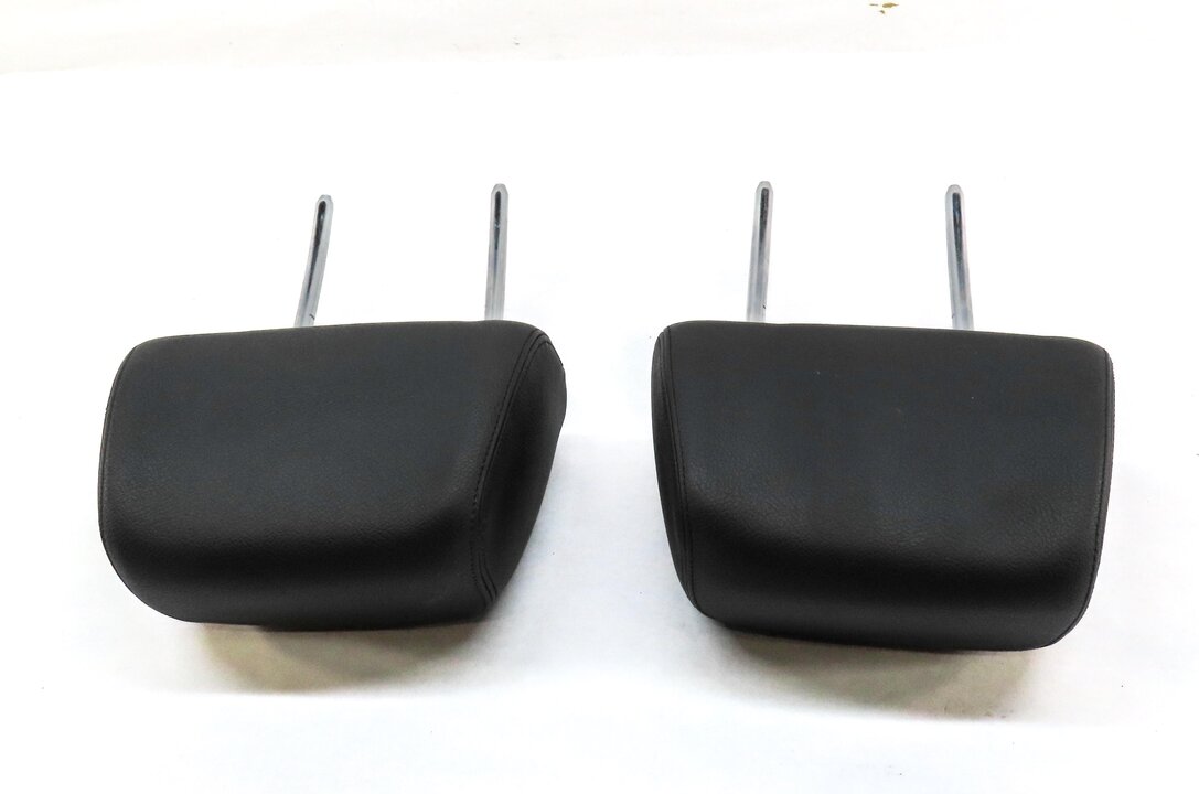 Thumbnail 3: 13-15 BMW X1 (E84) FRONT LEFT DRIVER & RIGHT PASSENGER SEAT HEADREST SET (BLACK)