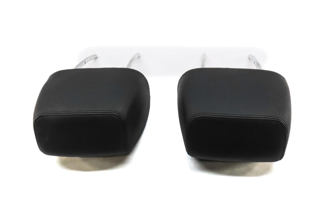 Thumbnail 4: 13-15 BMW X1 (E84) FRONT LEFT DRIVER & RIGHT PASSENGER SEAT HEADREST SET (BLACK)