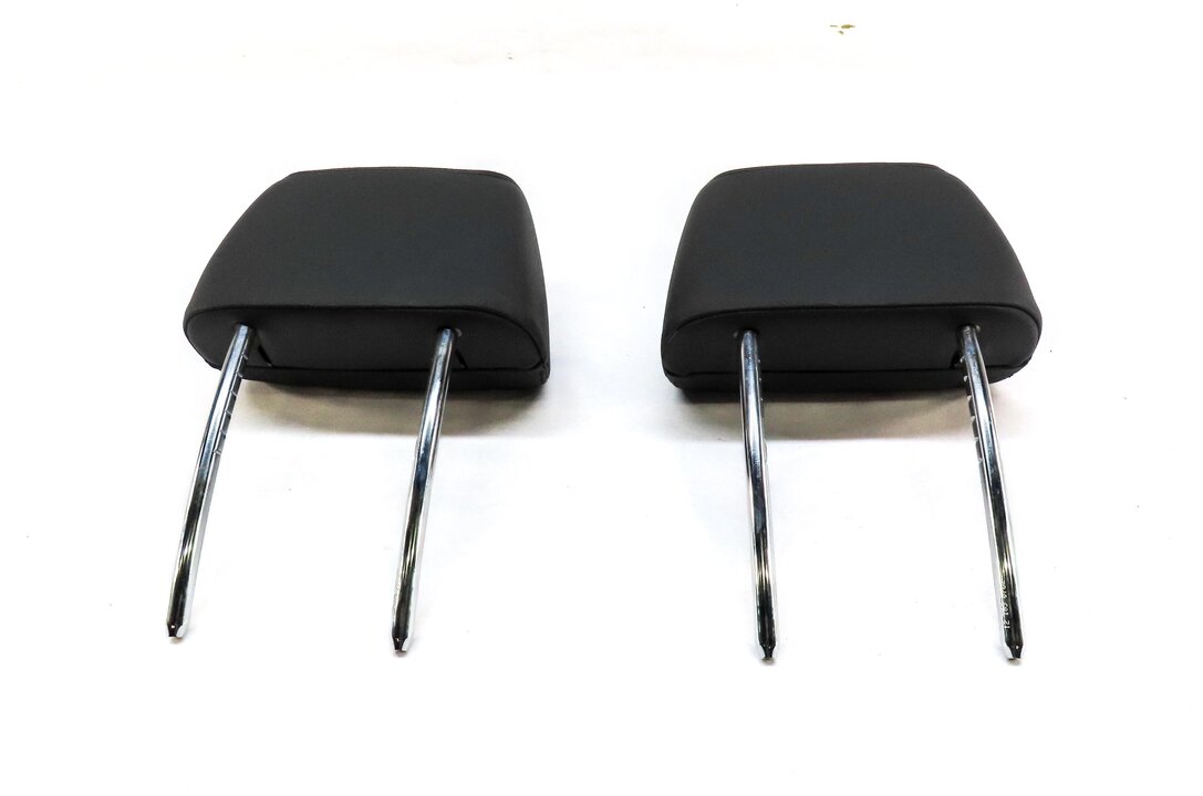 Thumbnail 5: 13-15 BMW X1 (E84) FRONT LEFT DRIVER & RIGHT PASSENGER SEAT HEADREST SET (BLACK)