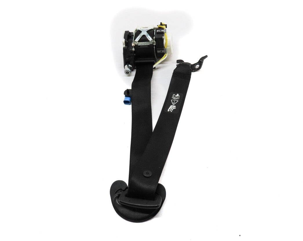 Thumbnail 2: 2012-2015 BMW X1 (E84) RIGHT FRONT PASSENGER SEATBELT BUCKLE RETRACTOR (BLACK)
