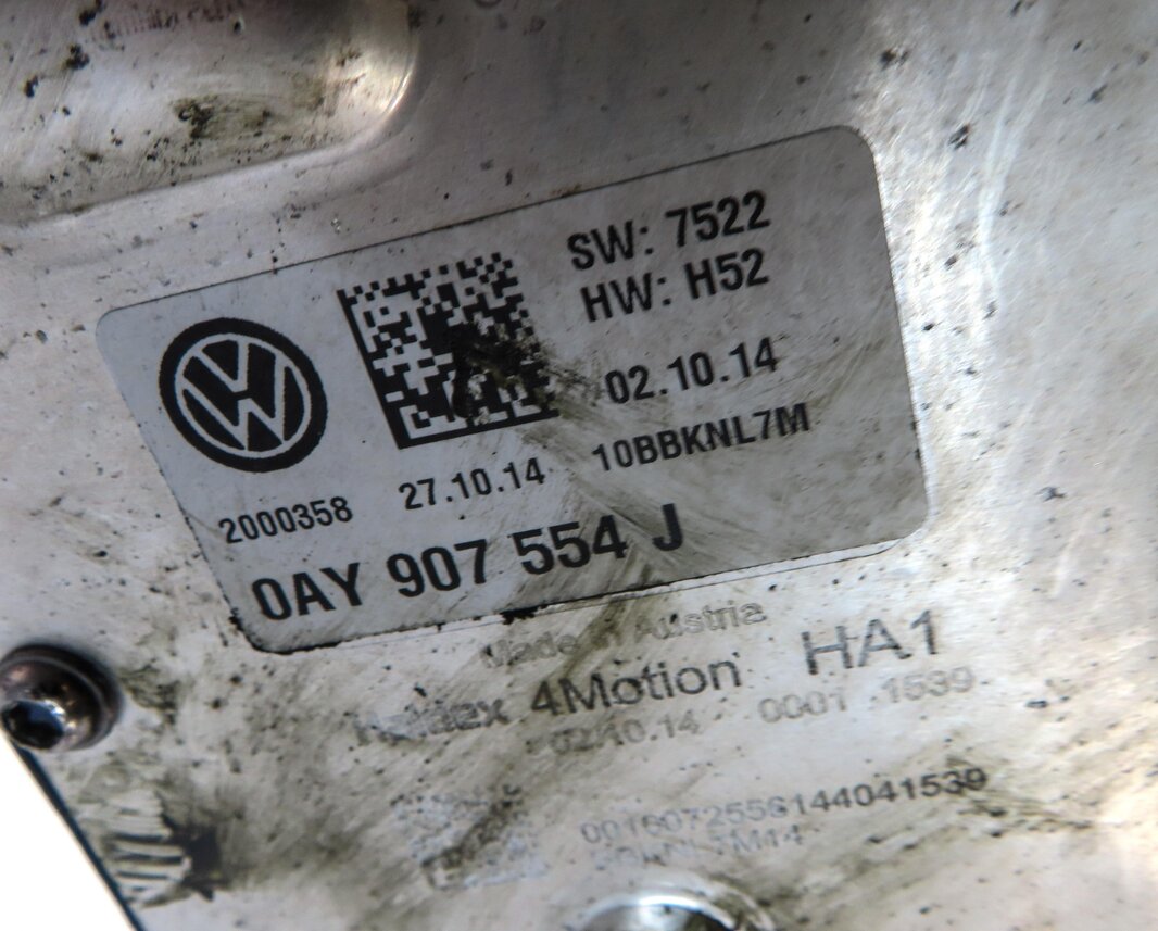 Thumbnail 6: 2015-2018 VW TIGUAN / AUDI Q3 (8U) REAR DIFFERENTIAL GEAR CARRIER PGA QLY