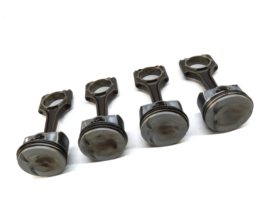 Thumbnail 3: 2015-2018 AUDI Q3 (8U) 2.0L CCTA TURBO ENGINE PISTON w/ CONNECTING ROD SET-4