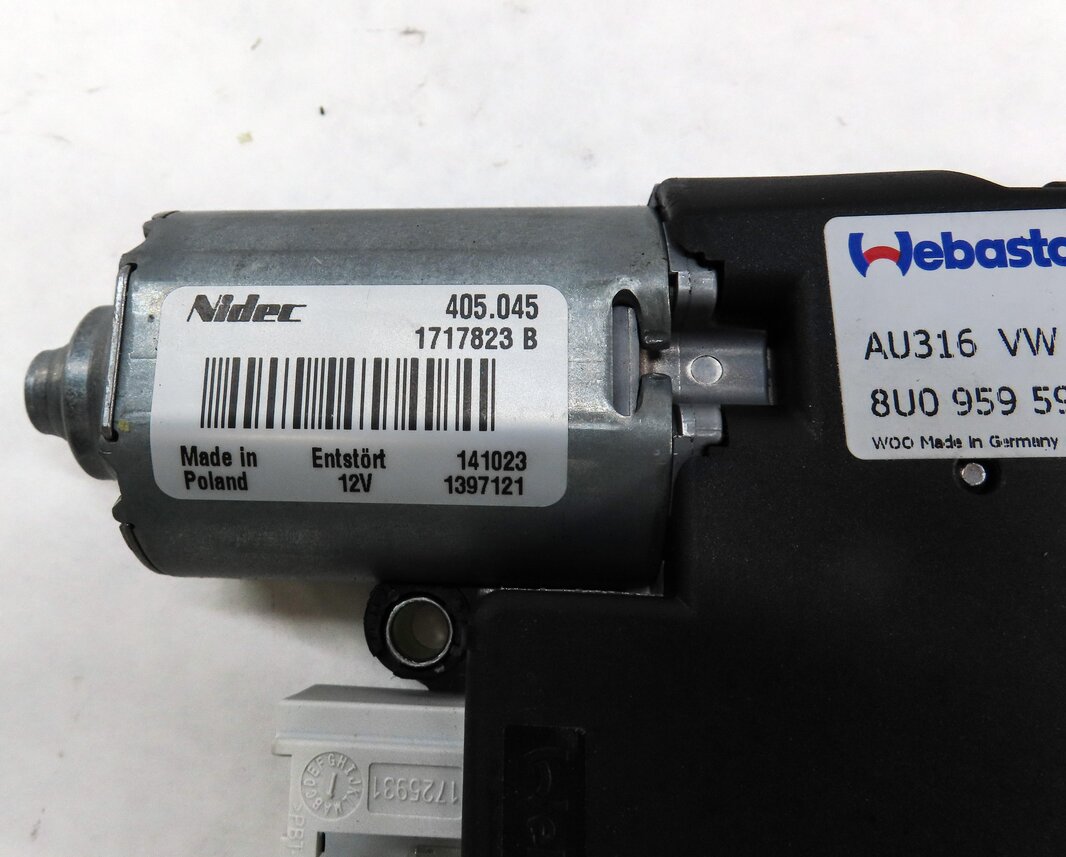 Thumbnail 4: 2015-2018 AUDI Q3 (8U) SUNROOF SUN ROOF WINDOW MOTOR