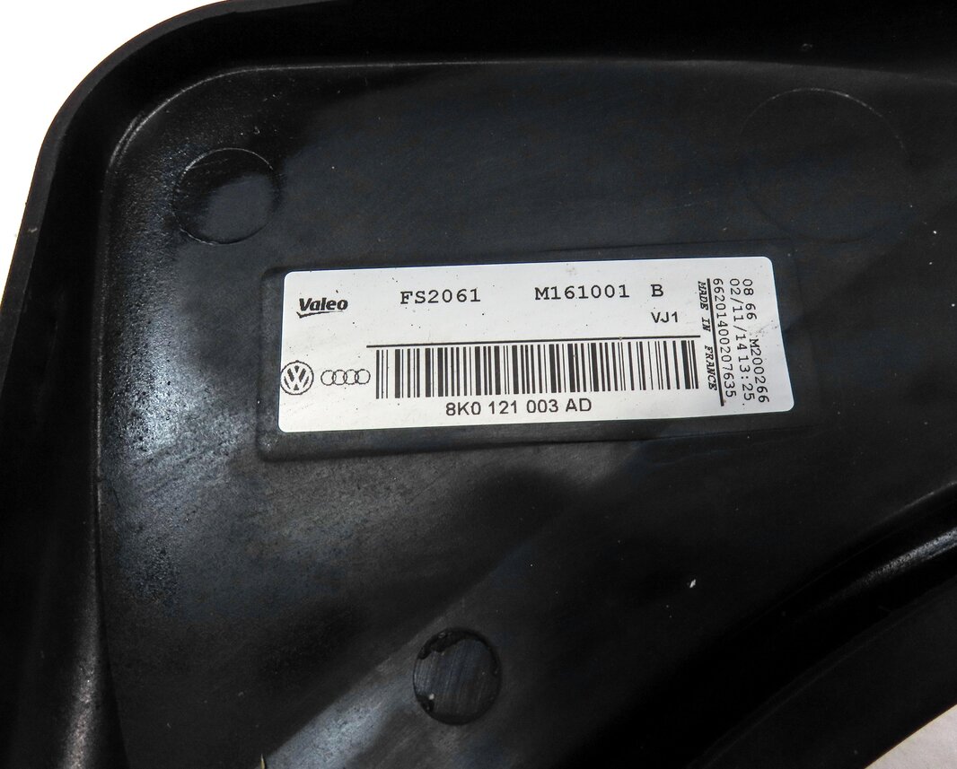 Thumbnail 10: 2016-2018 AUDI A6 Q3 (C7 8U) 2.0L TURBO ENGINE RADIATOR COOLING FAN ASSEMBLY