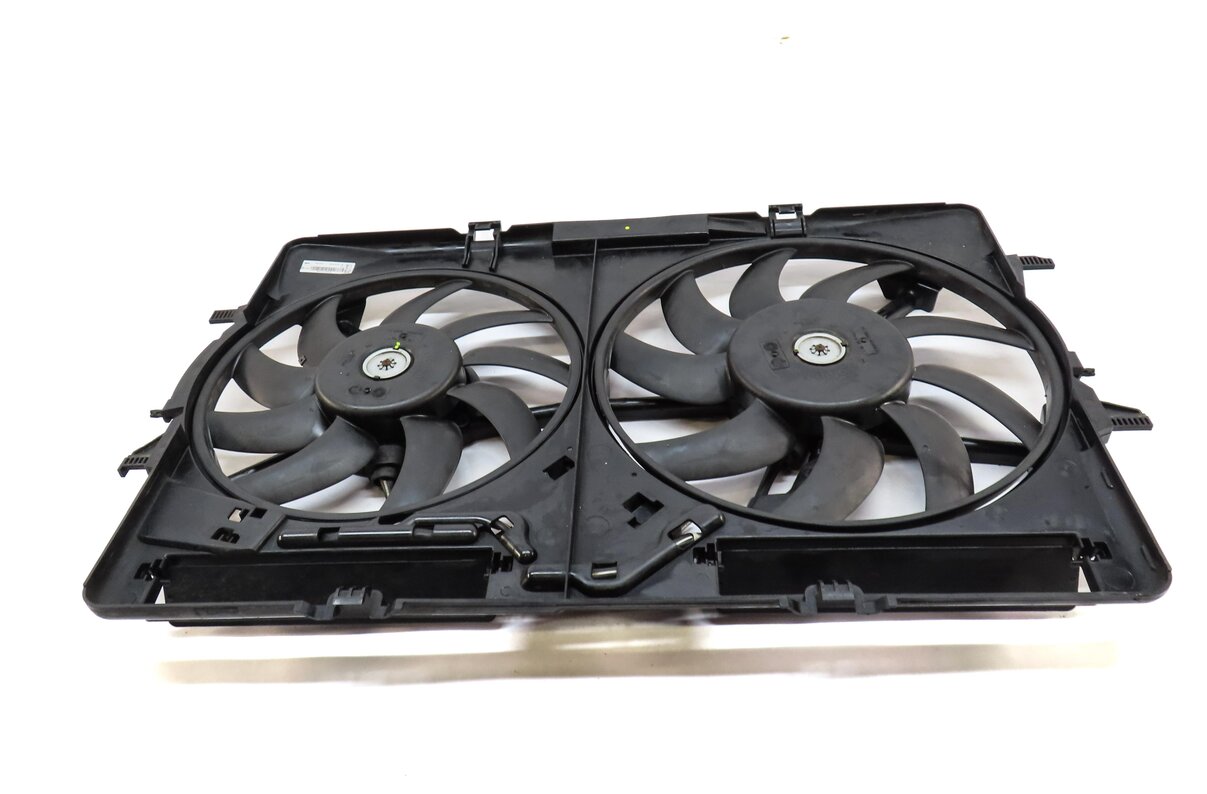 Thumbnail 2: 2016-2018 AUDI A6 Q3 (C7 8U) 2.0L TURBO ENGINE RADIATOR COOLING FAN ASSEMBLY