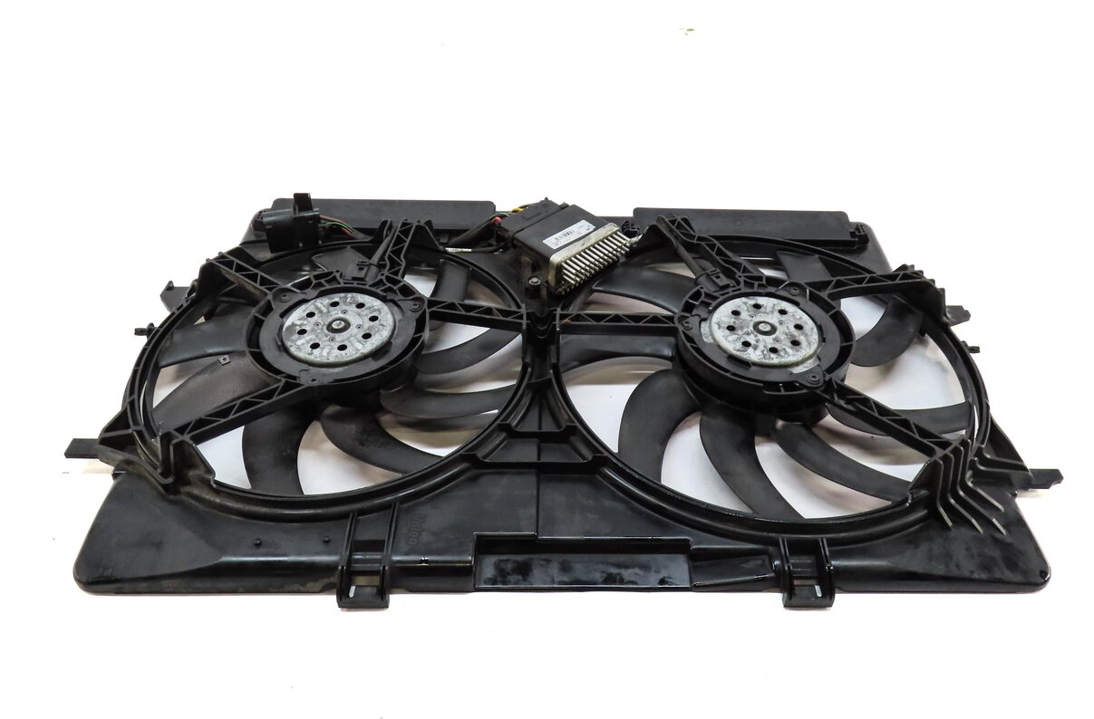 Thumbnail 5: 2016-2018 AUDI A6 Q3 (C7 8U) 2.0L TURBO ENGINE RADIATOR COOLING FAN ASSEMBLY