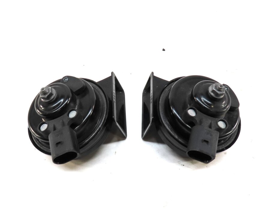 Thumbnail 3: 2015-2018 AUDI Q3 (8U) HIGH & LOW TONE SAFETY HORN SET-2
