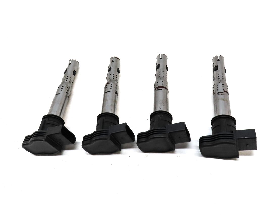 Thumbnail 2: 07-17 AUDI A3 A4 S4 A5 S5 A6 Q3 Q5 R8 TT (8P 8K 8T 8R C7) 2.0T IGNITION COIL SET