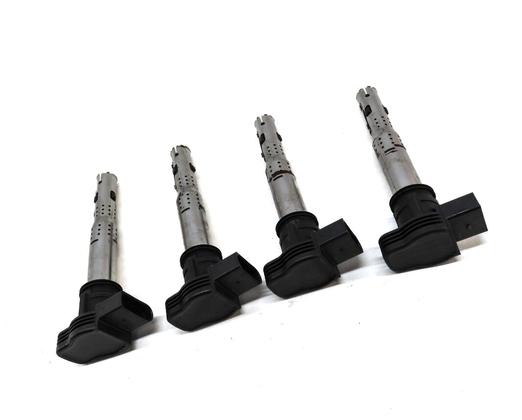 Thumbnail 3: 07-17 AUDI A3 A4 S4 A5 S5 A6 Q3 Q5 R8 TT (8P 8K 8T 8R C7) 2.0T IGNITION COIL SET