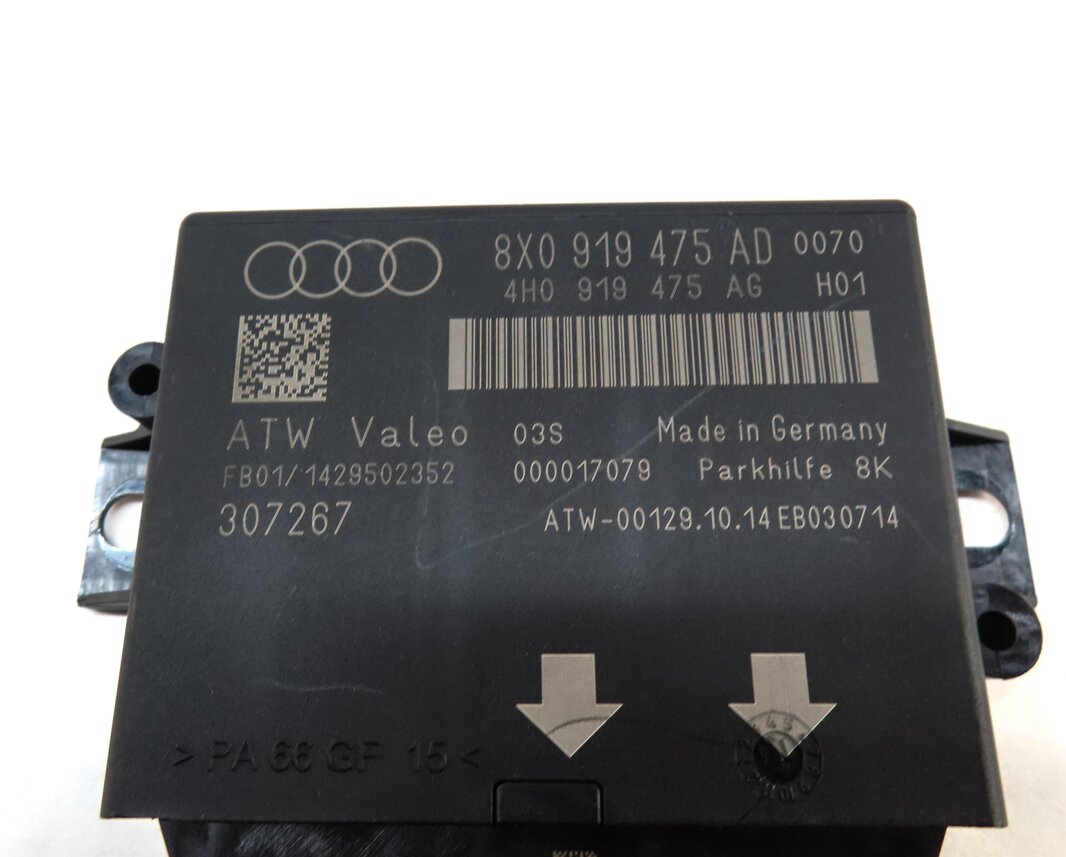 Thumbnail 3: 2015-2018 AUDI Q3 (8U) PDC PARK DISTANCE SENSOR CONTROL MODULE