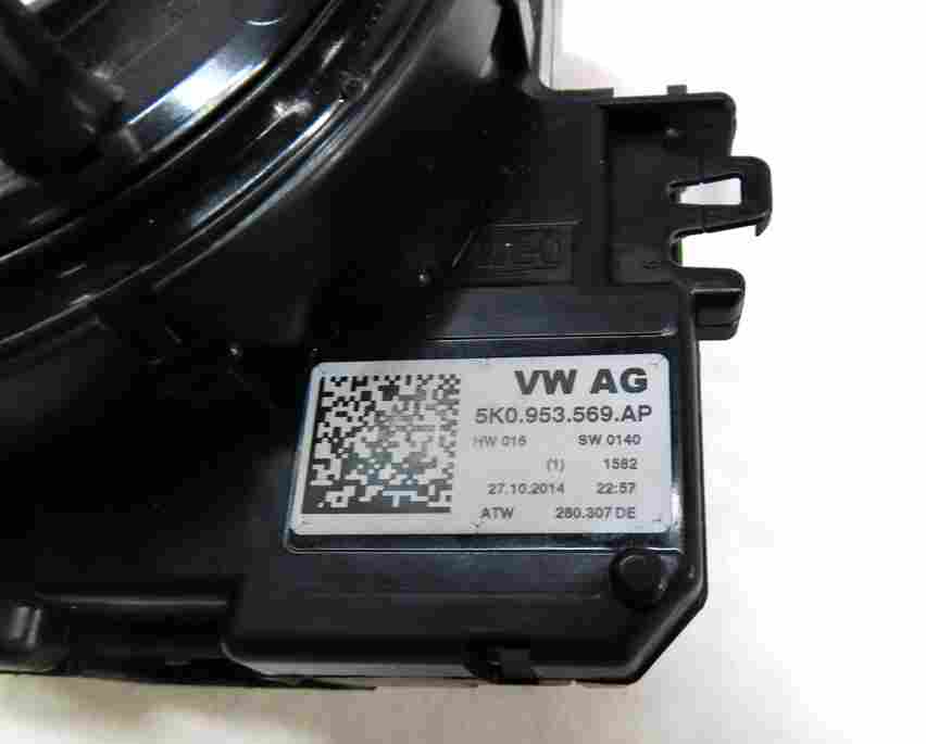 Thumbnail 5: 2015 AUDI Q3 SUV (8U) DRIVER STEERING COLUMN WHEEL CLOCKSPRING SLIP RING