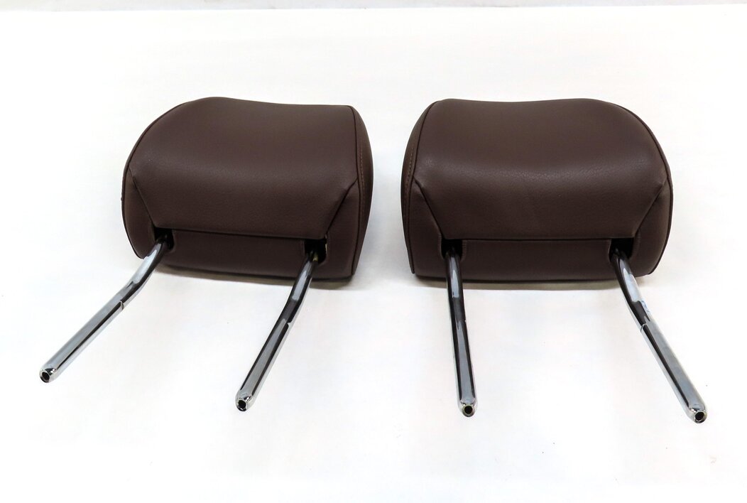 Thumbnail 2: 2013-2018 AUDI Q3 (8U) FRONT LEFT & RIGHT SEAT HEADREST SET-2 (CHESTNUT BROWN)